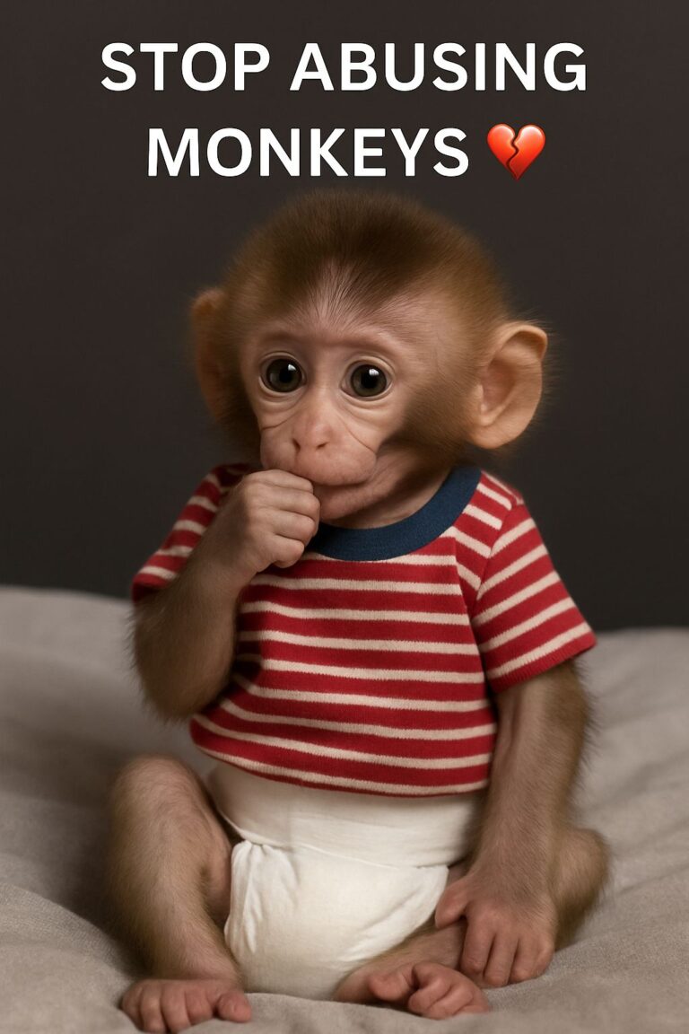 Help mee om de apen hun vrijheid terug te geven.